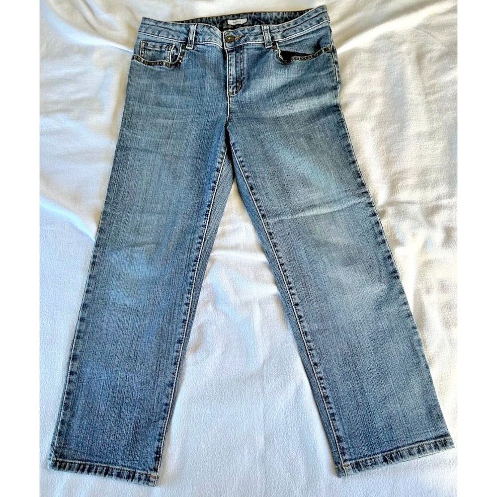 Liz & Co Stretch Jeans Size 6 Womens